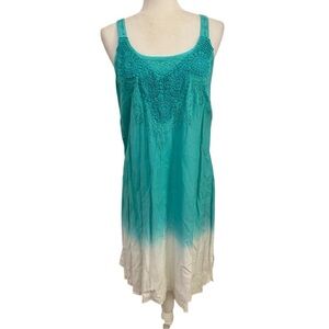 Raya Sun Womens Vintage 90s Knee Length Sun Dress